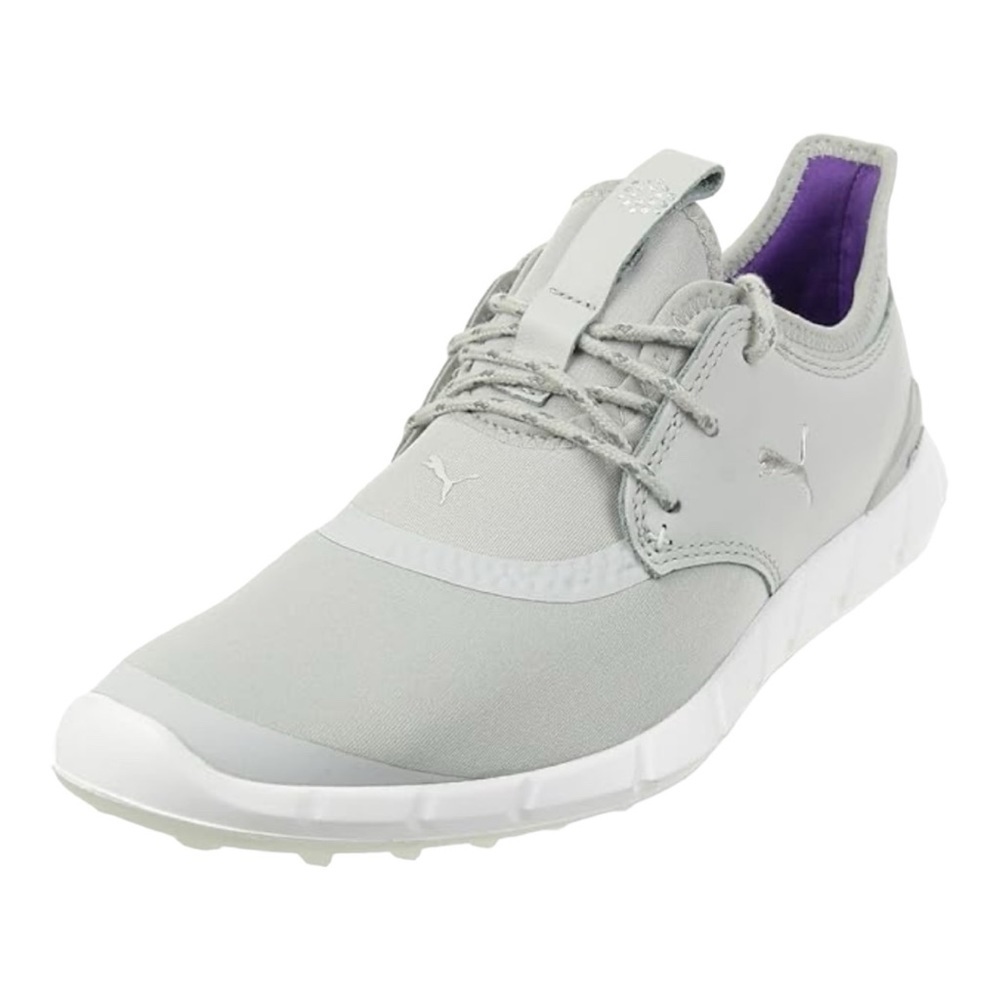 Puma Ignite Spikeless Golf Shoes in Light Grey Size 8/ 38.5